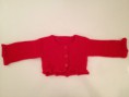Red with volante
